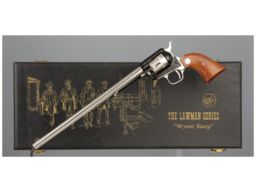 Cased Colt Frontier Scout Lawman Series Wyatt Earp Revolver