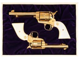 Pair of Colt Reconstruction of Old Fort Des Moines Revolvers