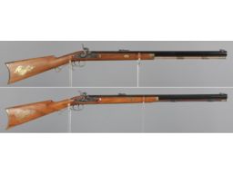 Two Thompson Center Arms Percussion Rifles