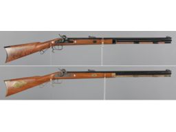 Two Thompson Center Arms Percussion Rifles
