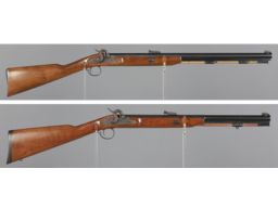 Two Thompson Center Arms Percussion Long Guns 