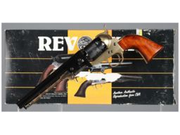 Armi San Marco/CVA Model 1851 Navy Percussion Revolver with Box