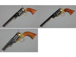Three Italian Reproduction Percussion Revolvers 