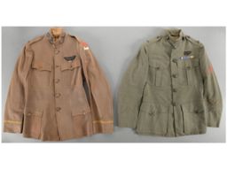 Two World War I U.S. Aviation Officer Uniform Sets