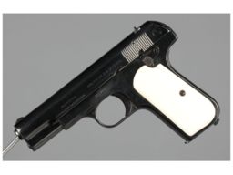 Colt Model 1903 Pocket Hammerless Pistol with Ivory Grips