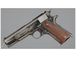 World War I Era Colt Government Model 1911 Semi-Automatic Pistol