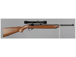 Ruger .44 Magnum Semi-Automatic Carbine with Scope