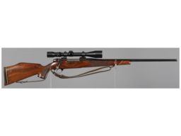 West German Weatherby Mark V Rifle in .257 Magnum with Scope