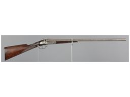 Antique Parker Brothers Under Lifter Double Barrel Shotgun
