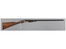 Engraved Thomas Wild Boxlock Double Barrel Shotgun
