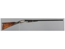 Engraved William Evans Side Lock Double Barrel Shotgun