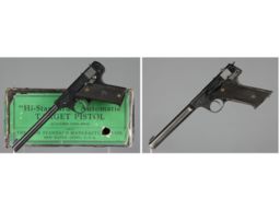 Two High Standard Semi-Automatic Pistols 