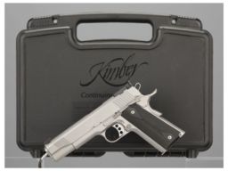 Kimber Stainless Target II Semi-Automatic Pistol with Case