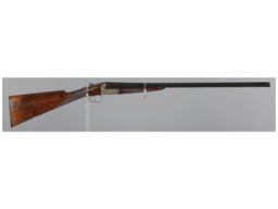 Factory Engraved Webley & Scott Model 700 Double Barrel Shotgun