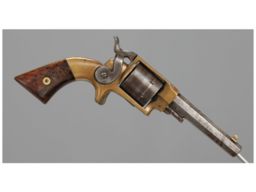Allen & Wheelock .32 Sidehammer Rimfire Brass Frame Revolver