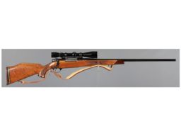 West German Weatherby Mark V Bolt Action Rifle with Scope