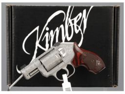 Factory Engraved Kimber Model K6s Classic Engraved Revolver