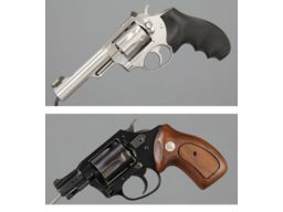 Two Double Action Revolvers