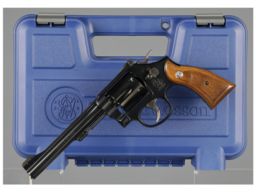 Smith & Wesson Model 17-9 Double Action Revolver with Case