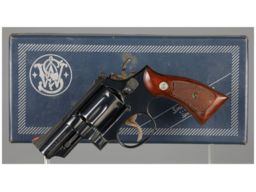Smith & Wesson Model 19-3 Revolver with Box and Factory Letter