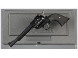 Ruger New Model Single-Six Single Action Revolver with Case 
