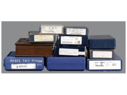 Group of Handgun Boxes and Cases