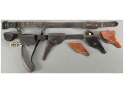 Group of Handgun Leather Goods