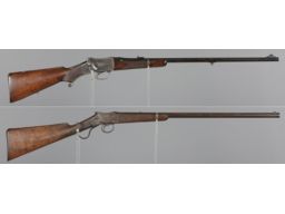 Two Martini Single Shot Rifles