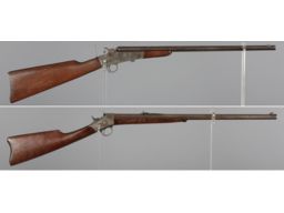Two Remington Single Shot Rifles