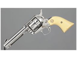 Antique Colt Single Action Army Revolver with Factory Letter