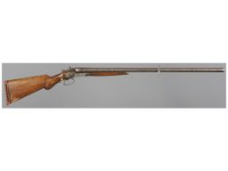 Belgian H. J. Sterling Double Barrel Hammer Shotgun
