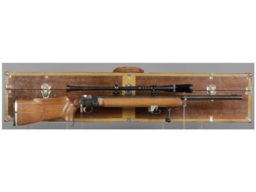 BSA Martini MK II Single Shot Rifle with Scope