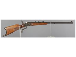 German Schuetzen  Falling Block Rifle