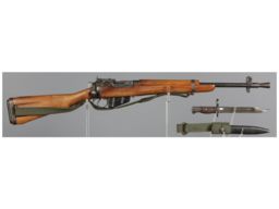 British Jungle Carbine Configured No. 4 Mk I Lee-Enfield Rifle
