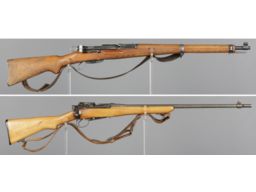 Two European Military Pattern Bolt Action Rifles 