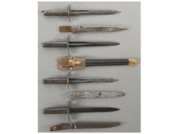 Four Italian Model 1891 Ersatz Bayonets
