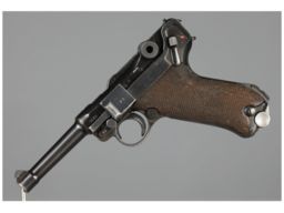 WWII German Mauser "42" Code "41" Date P.08 Luger Pistol 