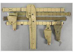 Four U.S. Pattern Holsters with Belts