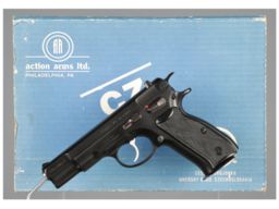 CZ Model 75 Semi-Automatic Pistol with Case