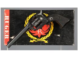 Ruger Flat Gate Single-Six Single Action Revolver with Box