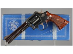 Prototype Smith & Wesson Model 586 Revolver with Factory Letter