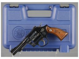 Smith & Wesson Model 18-7 Double Action Revolver with Case