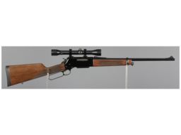 Browning BLR Lightweight 81 Lever Action Rifle with Weaver Scope