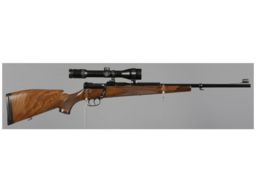 Mauser Model 66S Bolt Action Rifle with Zeiss Scope