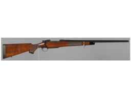 Early Les Bauska Model BBK-02 Rifle in .375 H&H Magnum