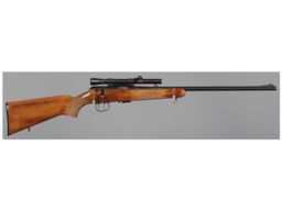 German Anschutz Bolt Action Rifle with Weaver Scope