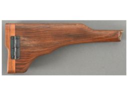 Wooden Luger Stock Holster