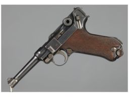 World War I Era DWM 1916 Dated Luger Semi-Automatic Pistol