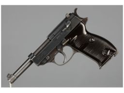 WWII German Walther "ac/44" Code P.38 Semi-Automatic Pistol