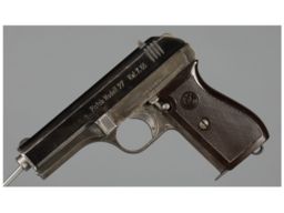 German Occupation CZ Model 27 Semi-Automatic Pistol